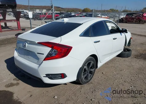 2018 Honda Civic Touring from USA, damaged, VIN JHMFC1F92JX021386